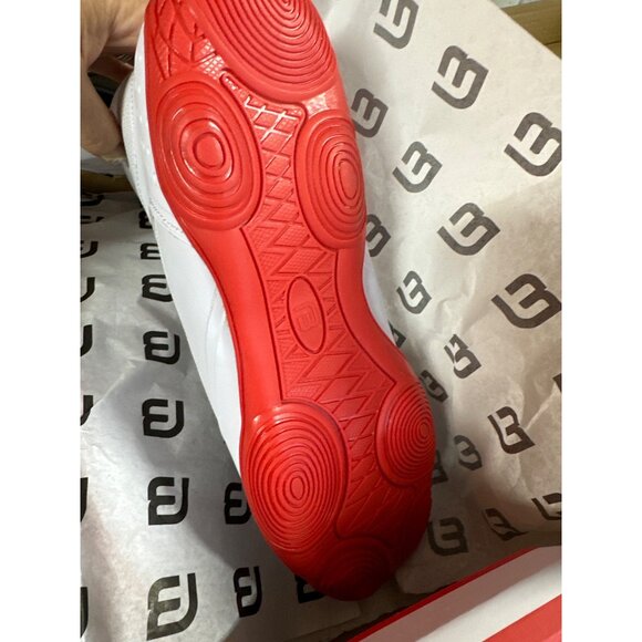 Beyond Fatigue V2 Wrestling Boxing Shoes Mens 12.5 White Red Training No Box - Picture 4 of 5